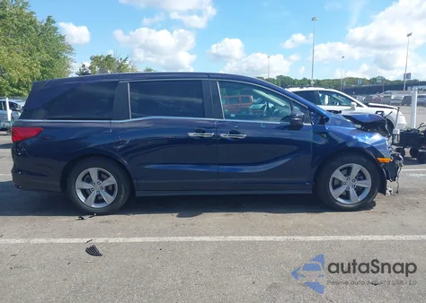2019 Honda Odyssey Ex-L z USA, uszkodzony, nr VIN 5FNRL6H76KB136284